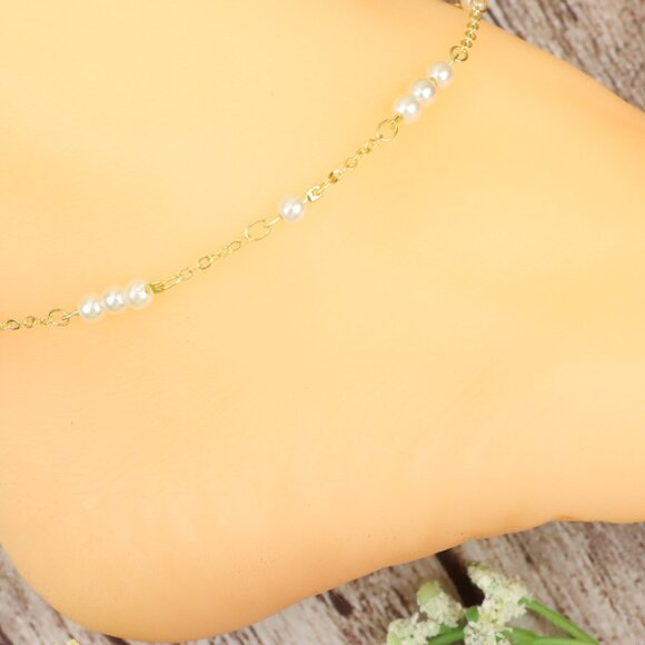 "Dainty Anklet for Women – Elegant Everyday Jewelry & Perfect Gift | MLCRC1199 - Picture 1 of 10